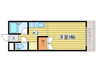 第８ふじビルの物件間取画像